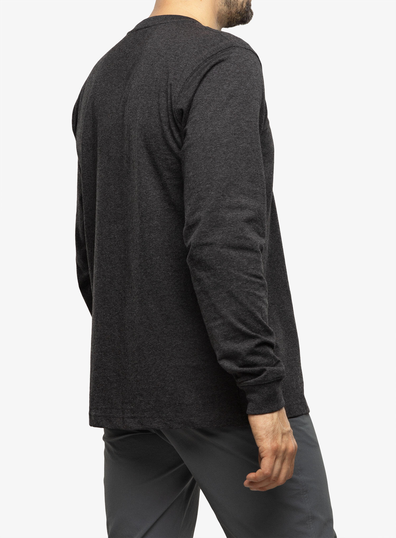 Koszulka z długim rękawem męska Carhartt Sleeve Logo T-Shirt L/S 4/5