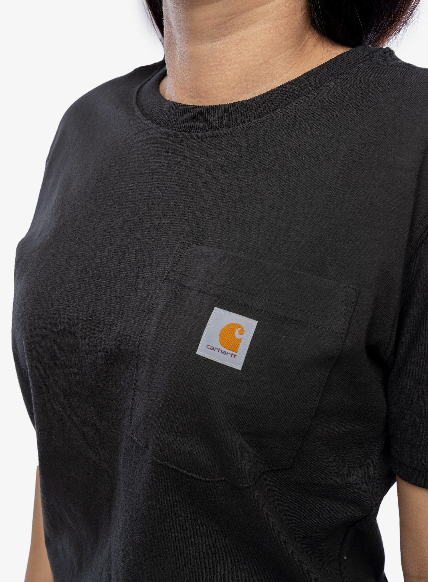 Koszulka bawełniana damska Carhartt Workwear Pocket S/S T-Shirt 7/7