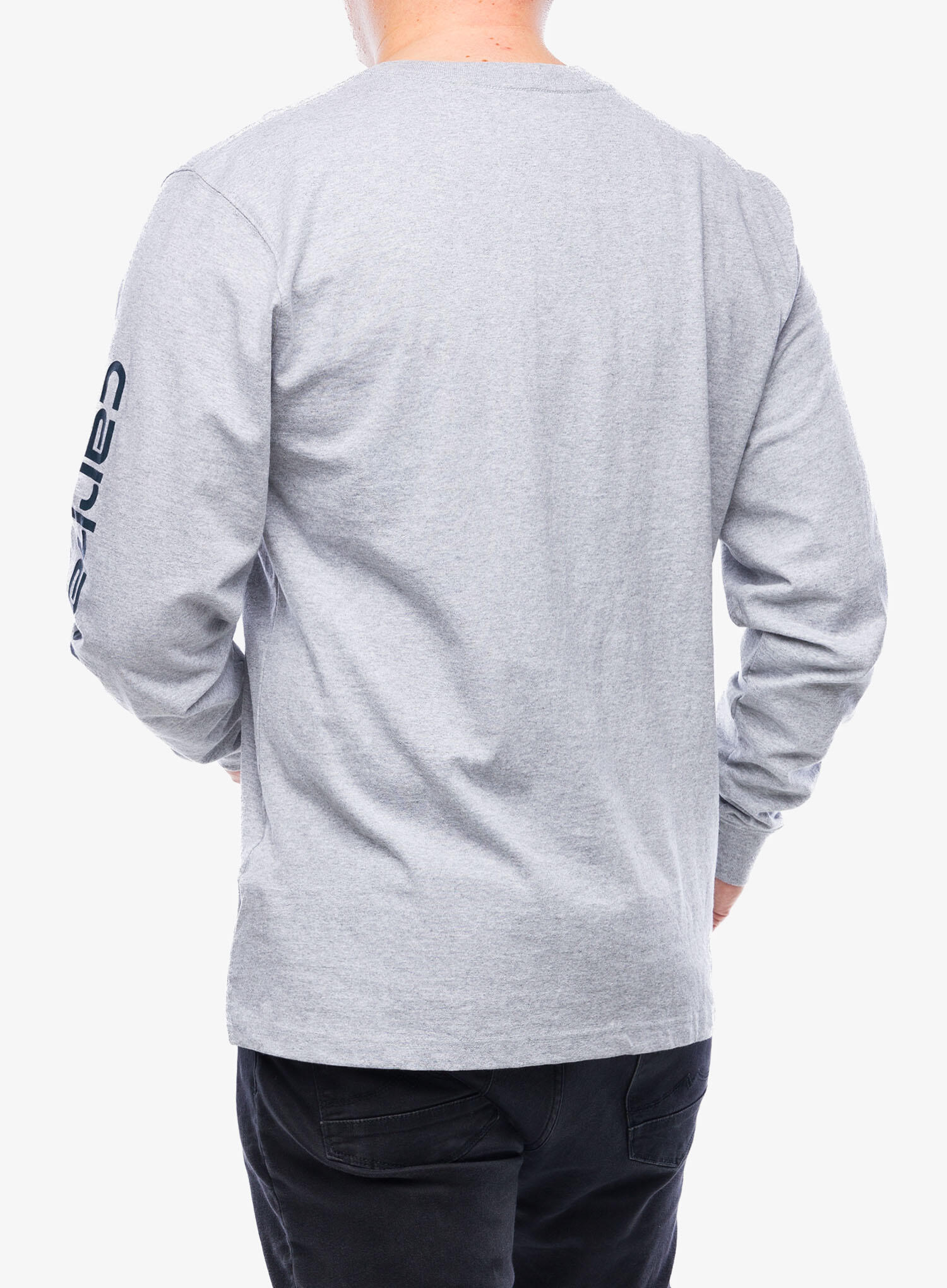 Koszulka z długim rękawem męska Carhartt Sleeve Logo T-Shirt L/S 4/7