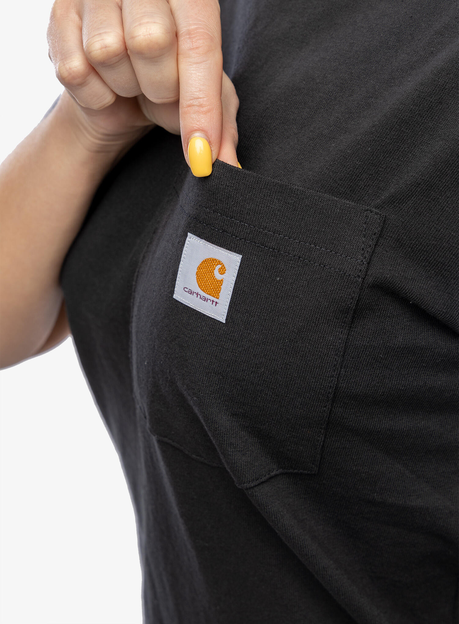 Koszulka bawełniana damska Carhartt Workwear Pocket S/S T-Shirt 6/7