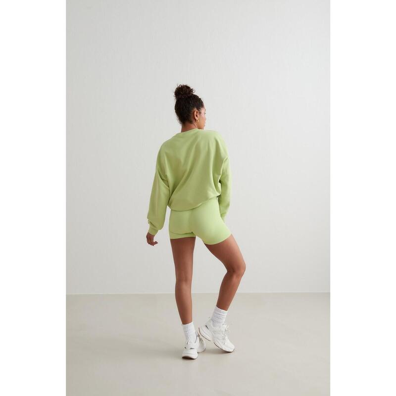 Femme Sweat-shirt French Terry Vert Clair