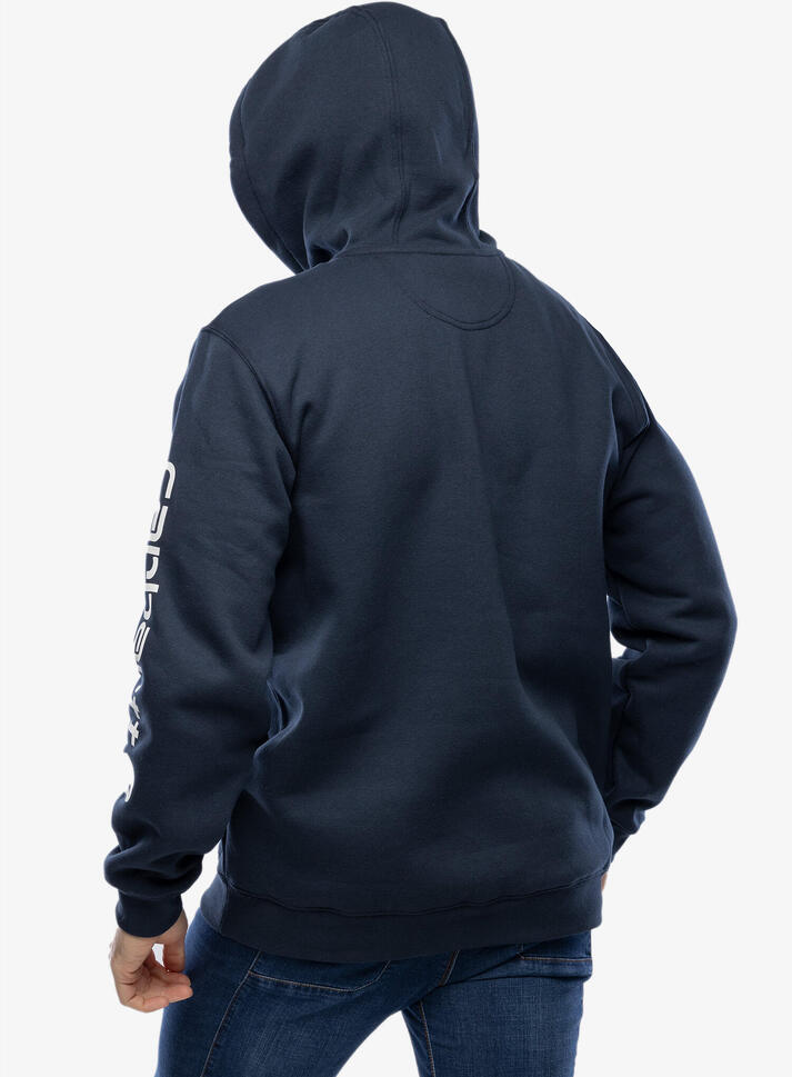 Bluza z kapturem męska Carhartt Sleeve Logo Hooded Sweatshirt