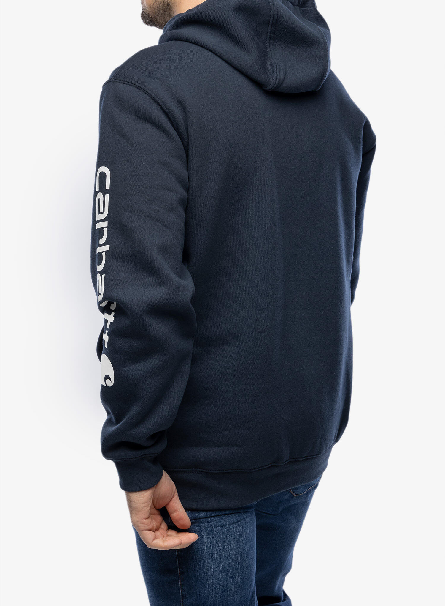 Bluza z kapturem męska Carhartt Sleeve Logo Hooded Sweatshirt 6/7