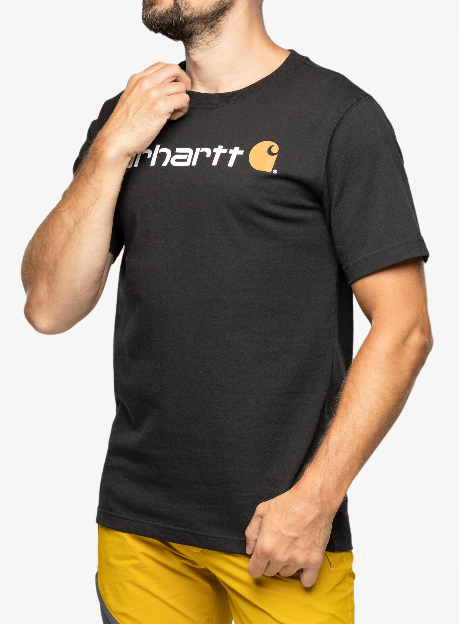 Koszulka bawełniana męska Carhartt Core Logo T-Shirt S/S 2/6