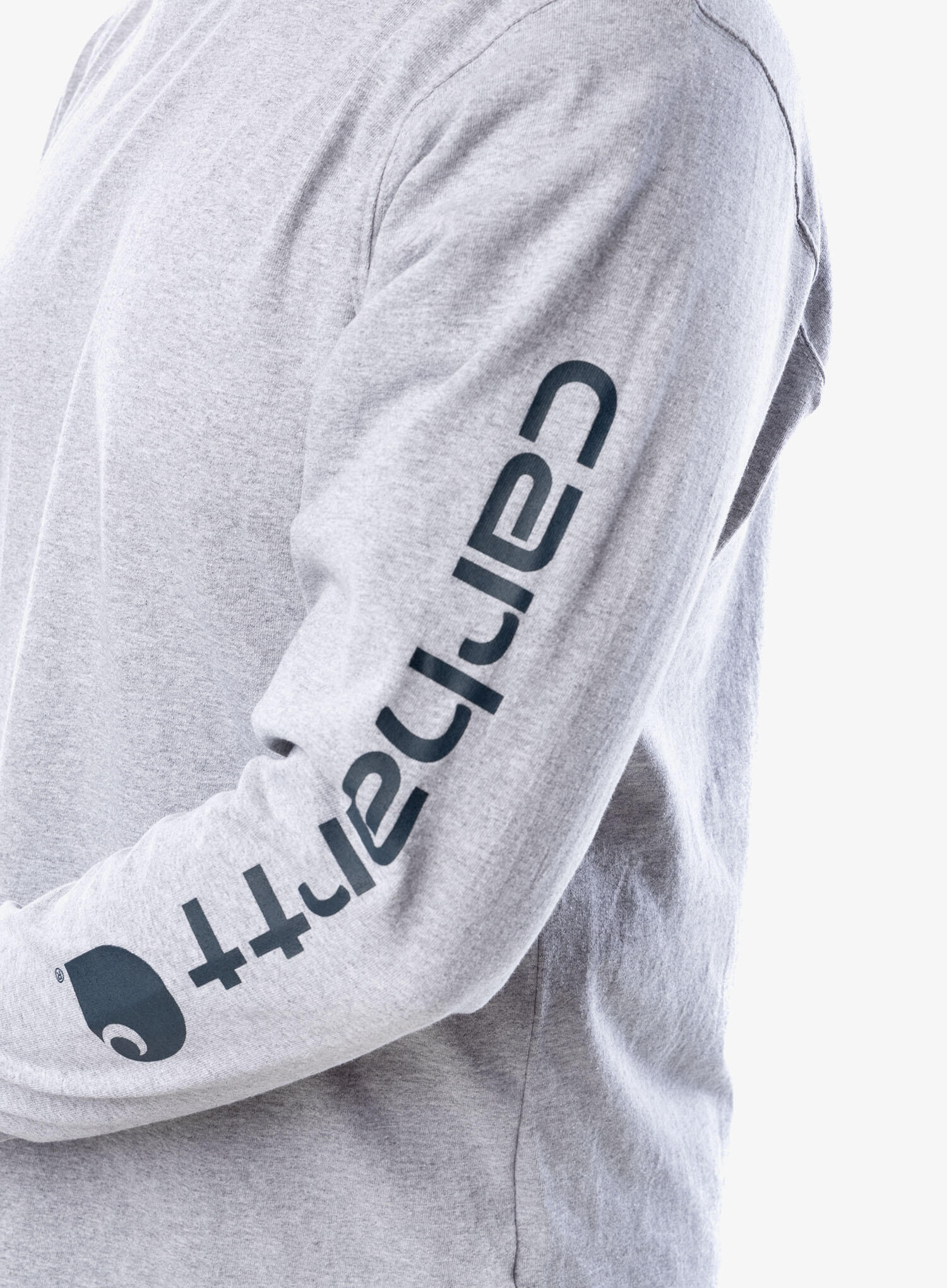 Koszulka z długim rękawem męska Carhartt Sleeve Logo T-Shirt L/S 6/7
