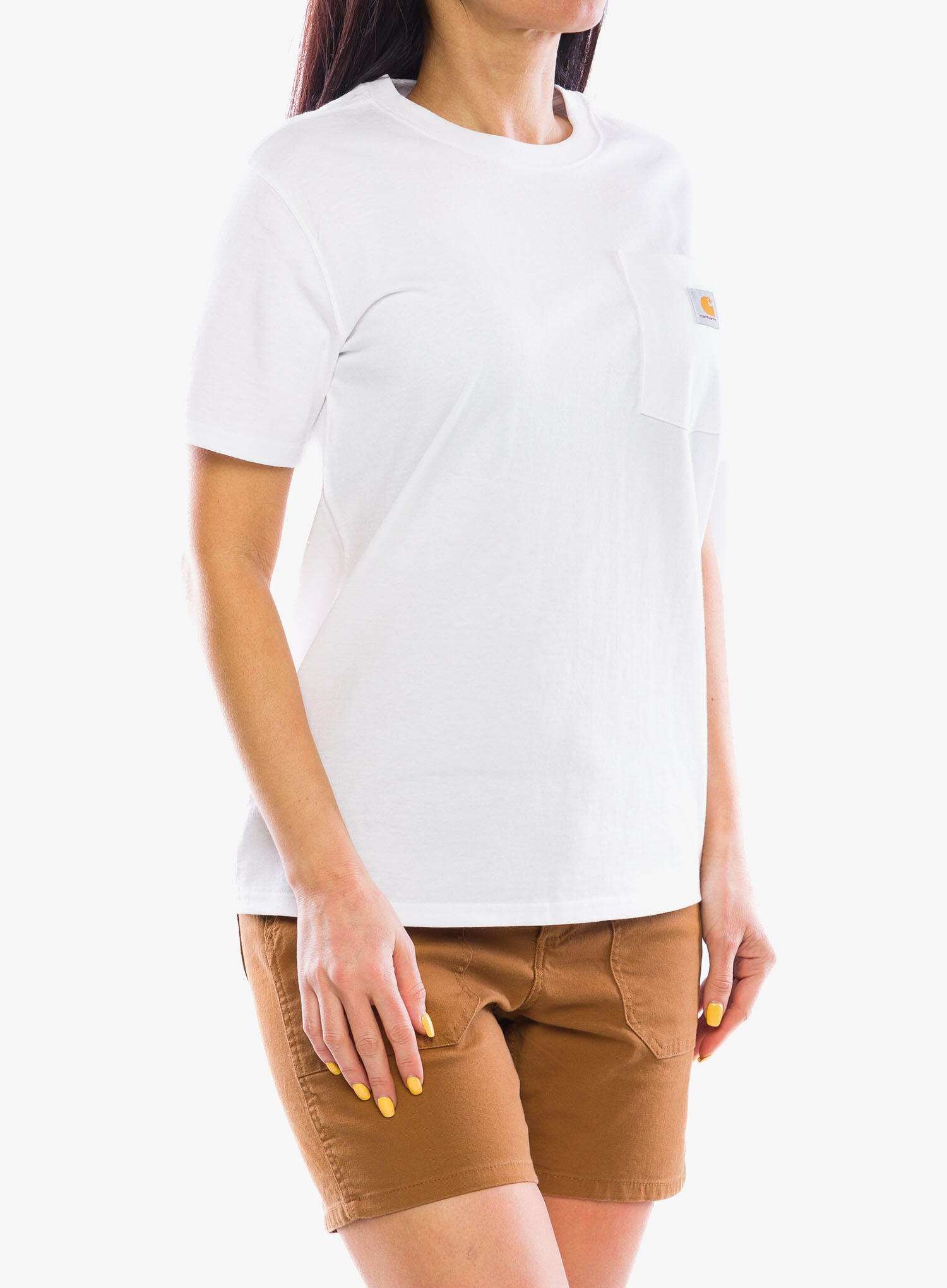 Koszulka bawełniana damska Carhartt Workwear Pocket S/S T-Shirt 3/6