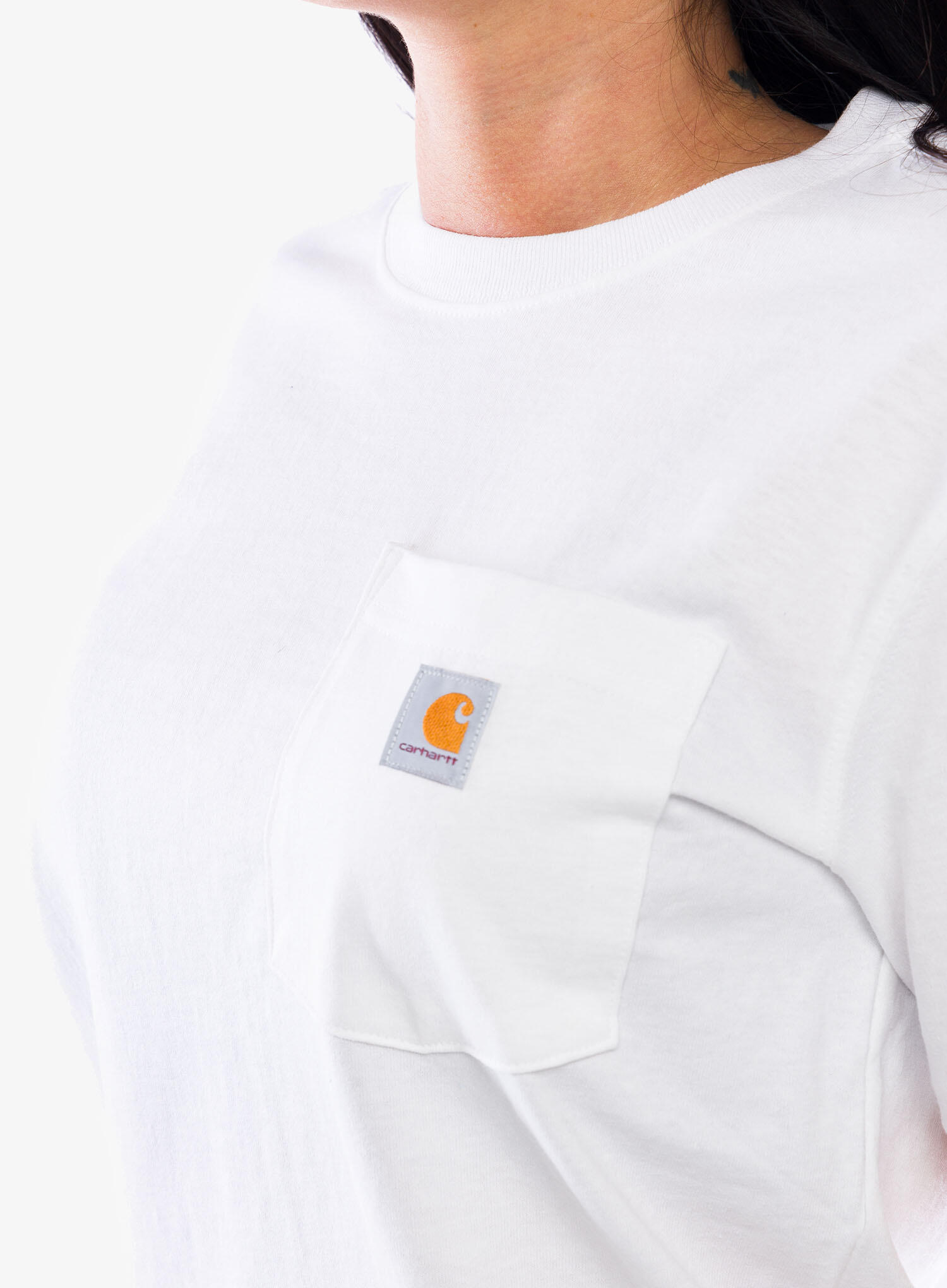 Koszulka bawełniana damska Carhartt Workwear Pocket S/S T-Shirt 6/6