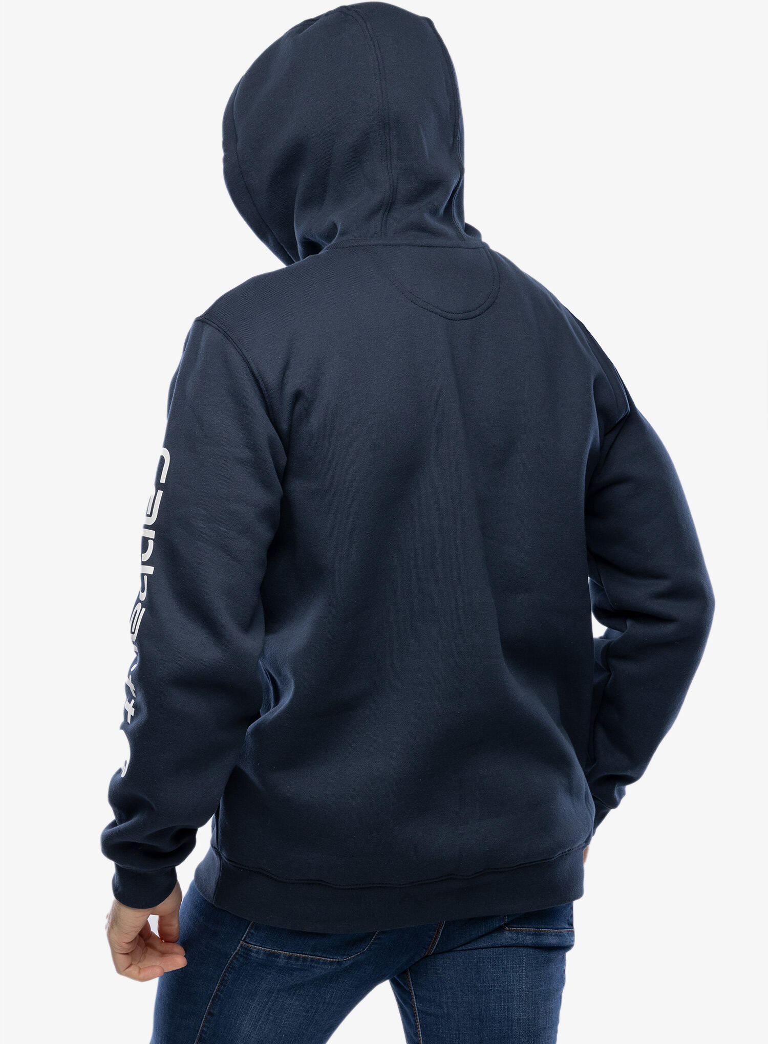 Bluza z kapturem męska Carhartt Sleeve Logo Hooded Sweatshirt 2/7