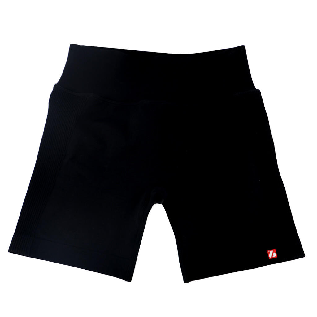 Barnett - As-003 Short De Modelage Sans Couture Noir - Short - Noir - 40 M - Decathlon