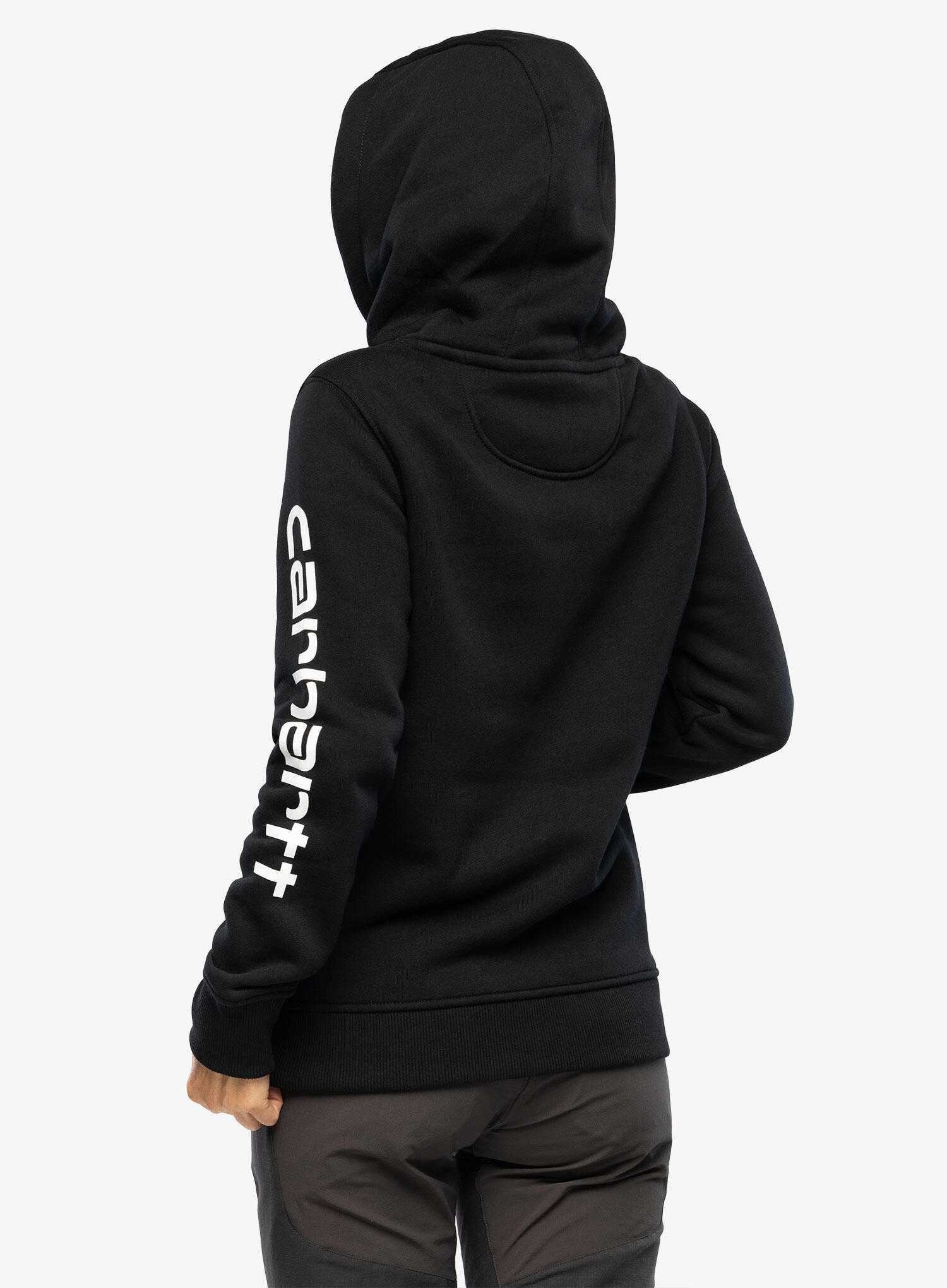 Bluza z kapturem damska Carhartt Logo Sleeve Graphic Sweatshirt 5/7