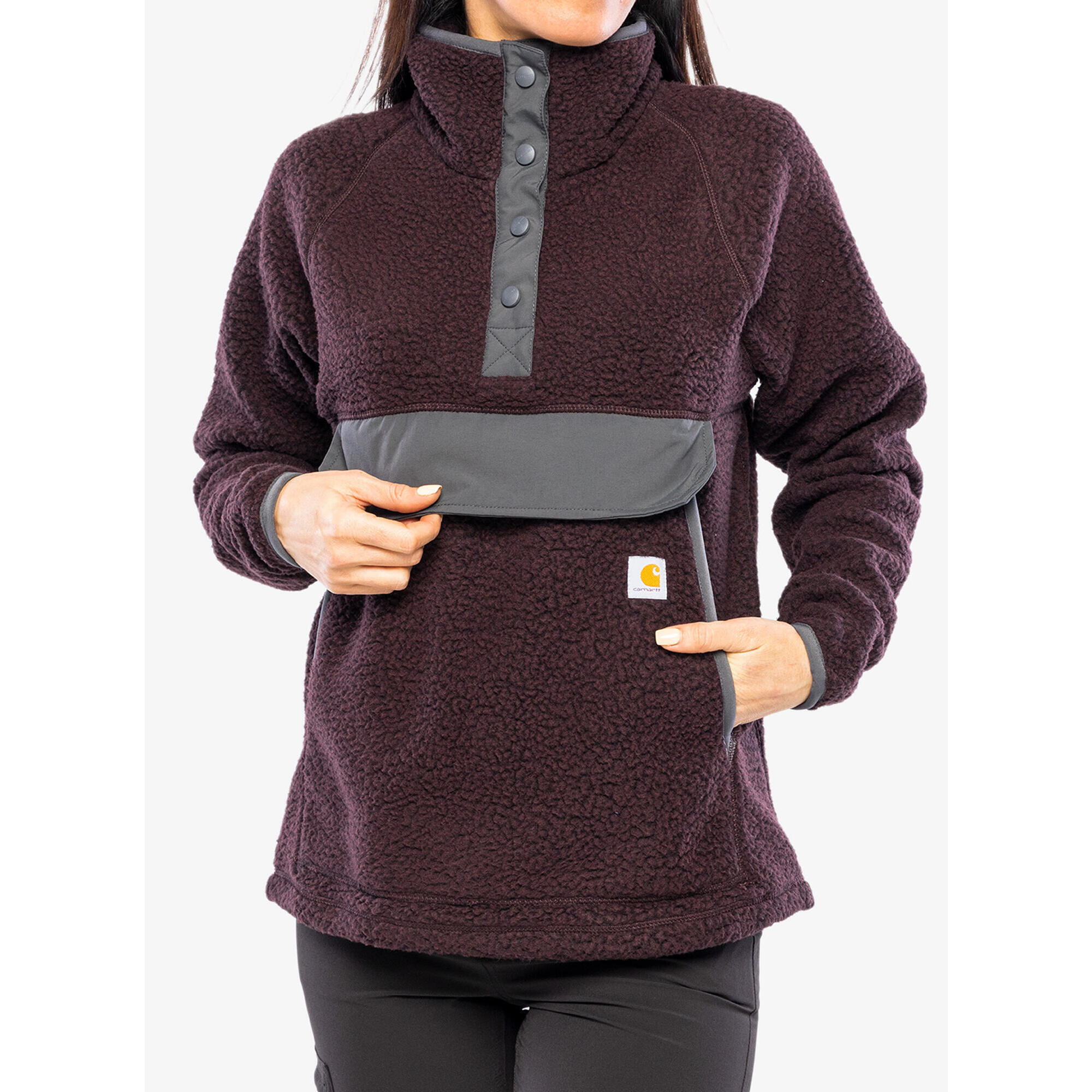Polar damski Carhartt Relaxed Fit Fleece Pullover