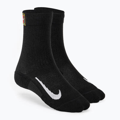 Nike court multiplier cushioned crew 2 paar tennissokken