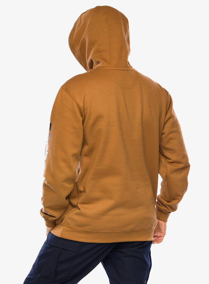 Bluza z kapturem męska Carhartt Sleeve Logo Hooded Sweatshirt