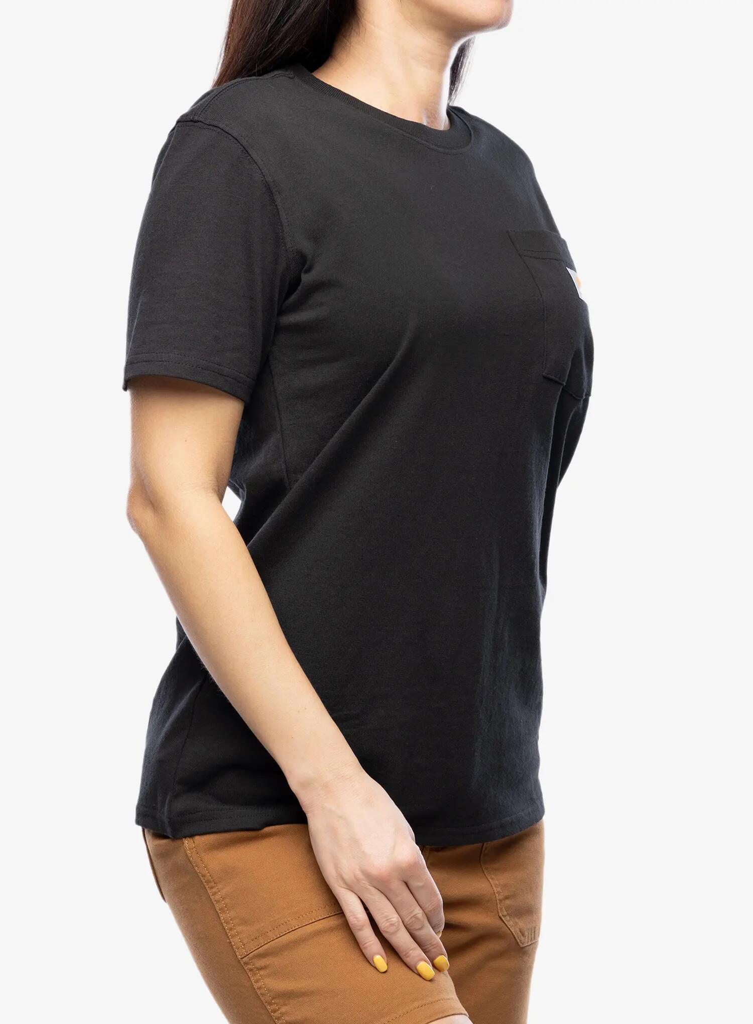 Koszulka bawełniana damska Carhartt Workwear Pocket S/S T-Shirt 3/7
