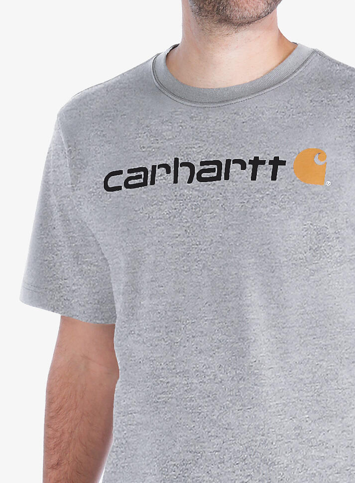 Koszulka bawełniana męska Carhartt Core Logo T-Shirt S/S