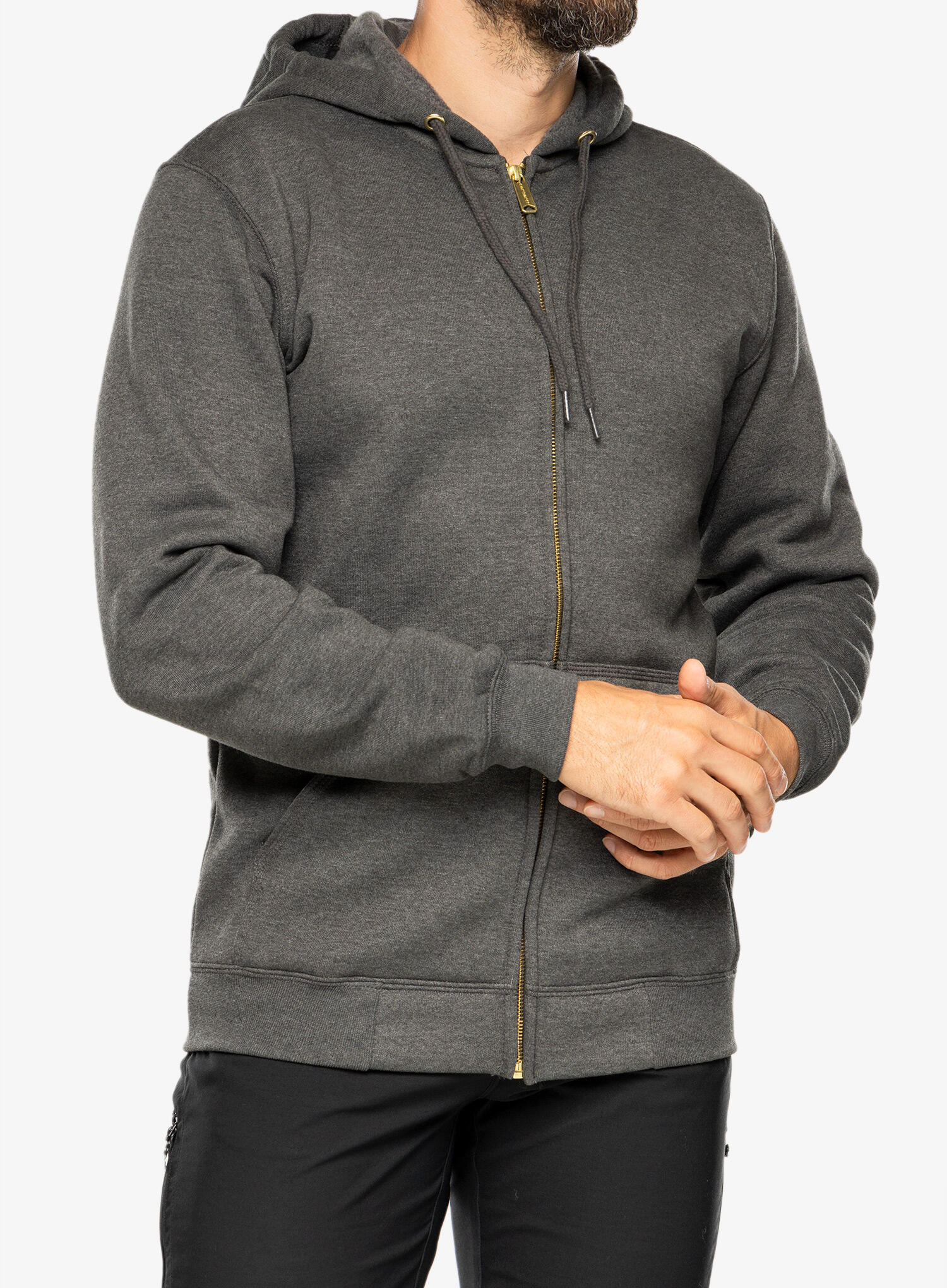 Carhartt Sweatjacke dunkelgrau Gr. XL 3/7
