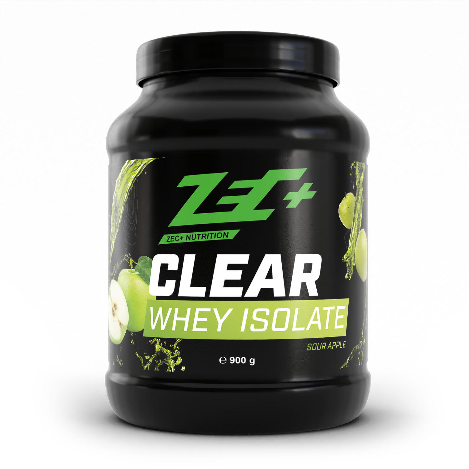 ZEC+ NUTRITION Zec+ Clear Whey Isolate (900g) Sour Apple - Eiwitten - Helder eiwit
