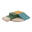 Kit de blocs en mousse Corner Climber, beige turquoise