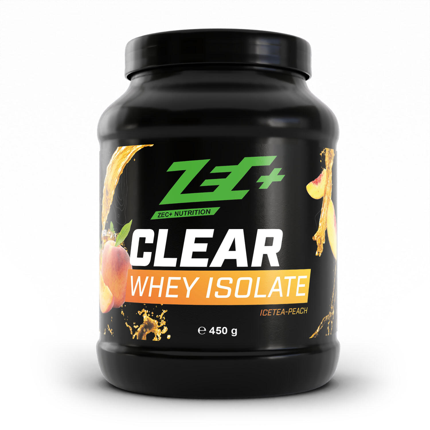 ZEC+ NUTRITION Zec+ Clear Whey Isolate (450g) Ice Tea Peach - Eiwitten - Helder eiwit