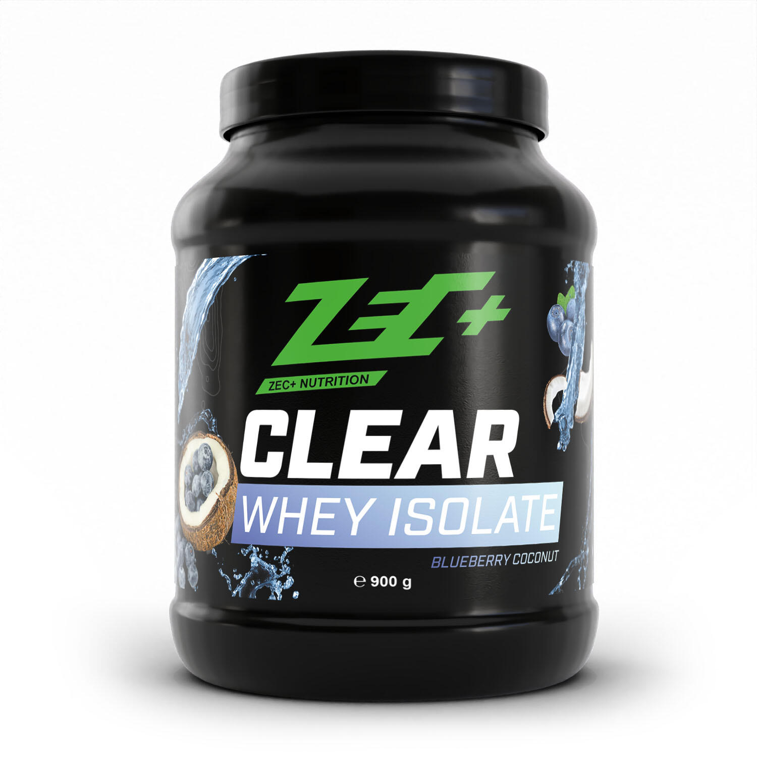 ZEC+ NUTRITION Zec+ Clear Whey Isolate (900g) Blueberry Coconut - Proteine