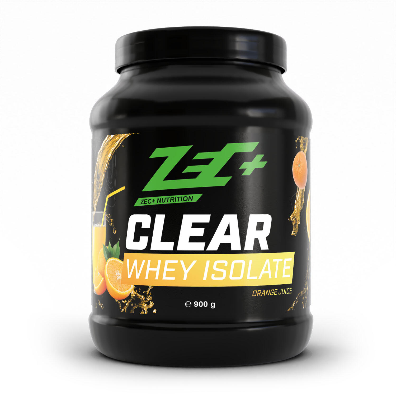 ZEC+ NUTRITION Zec+ Clear Whey Isolate (900g) Orange Juice - Eiwitten - Helder eiwit