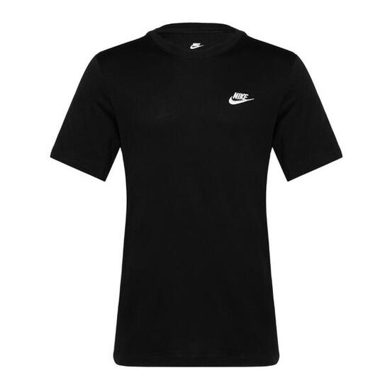 T-shirt à manches courtes pour homme Nike Sportwear club Noir