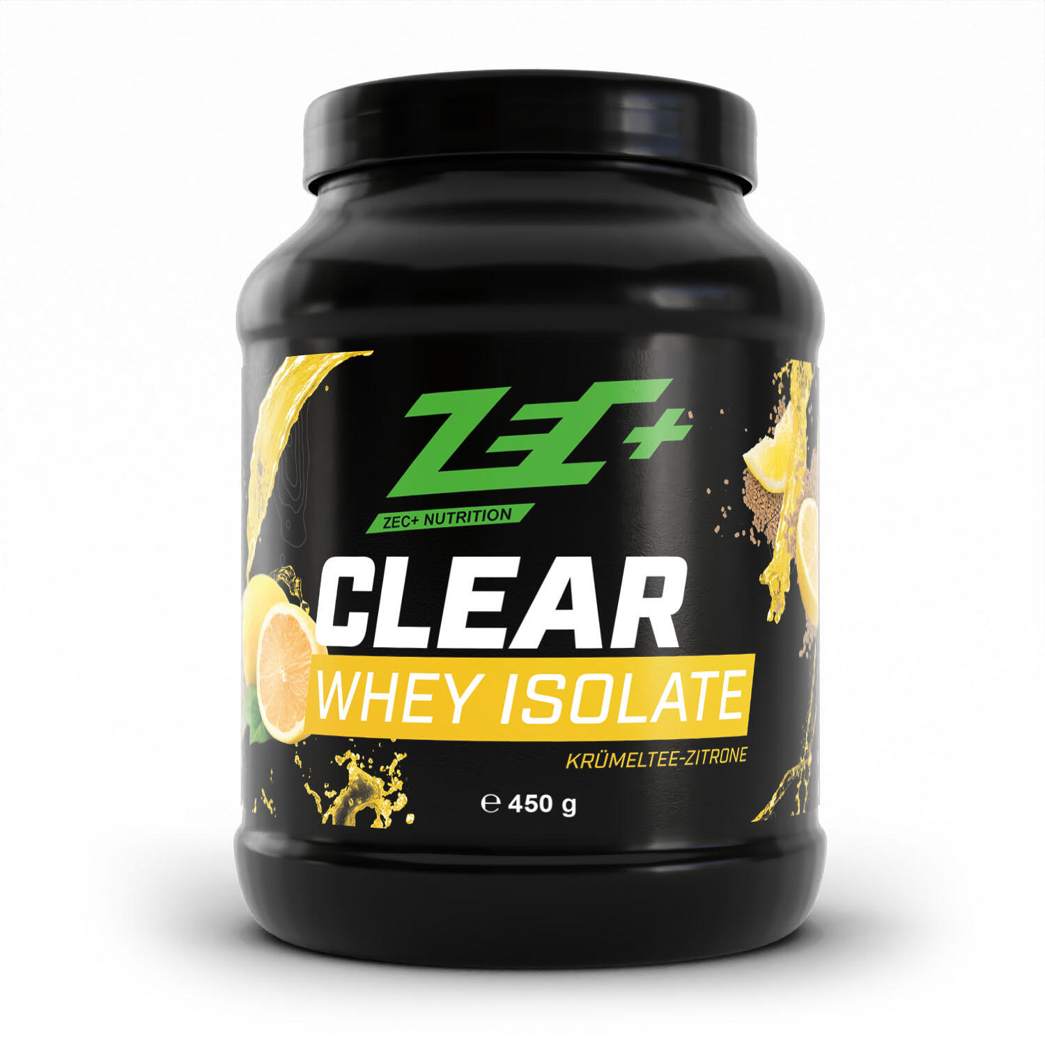 Zec+ Nutrition - Zec+ Clear Whey Isolate (450g) Lemonade - Protéines - Protéines Claires - Whey Caséine - 450 G - Decathlon