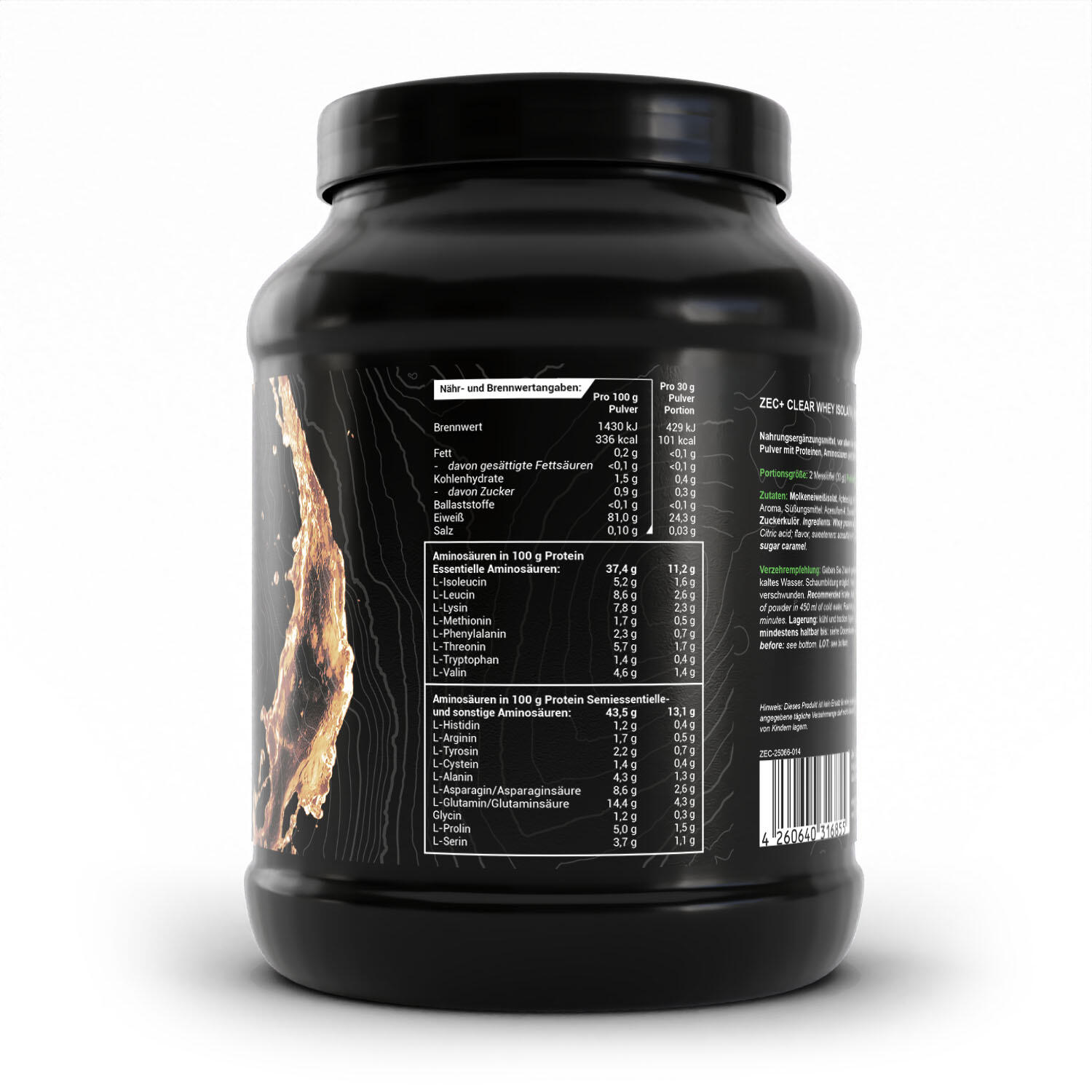 Zec+ Clear Whey Isolate (900g) Sweet Apple - Protéines - Protéines claires 2/3