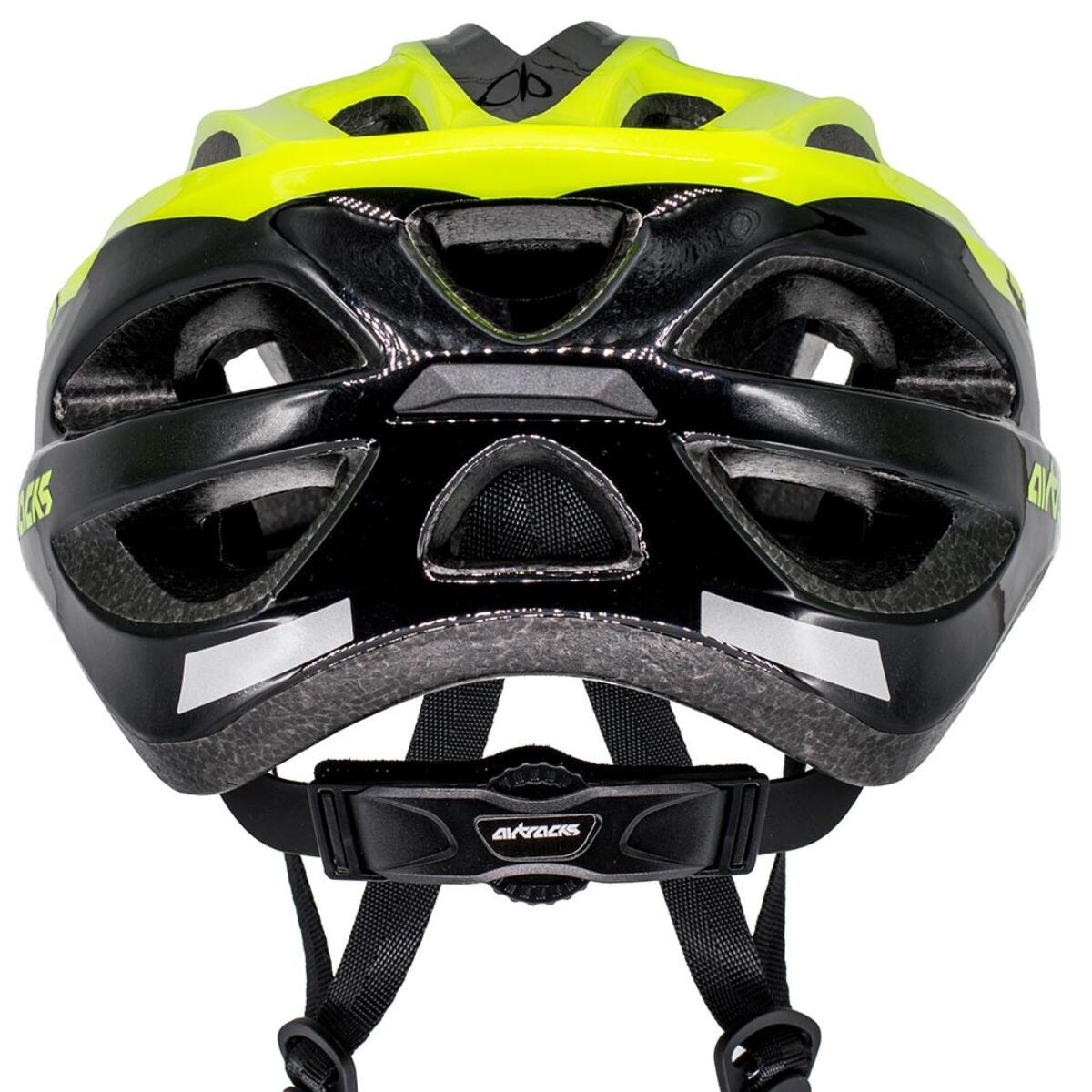 Fahrradhelm Master RD-10 Schwarz-Neon - Herren und Damen 3/4