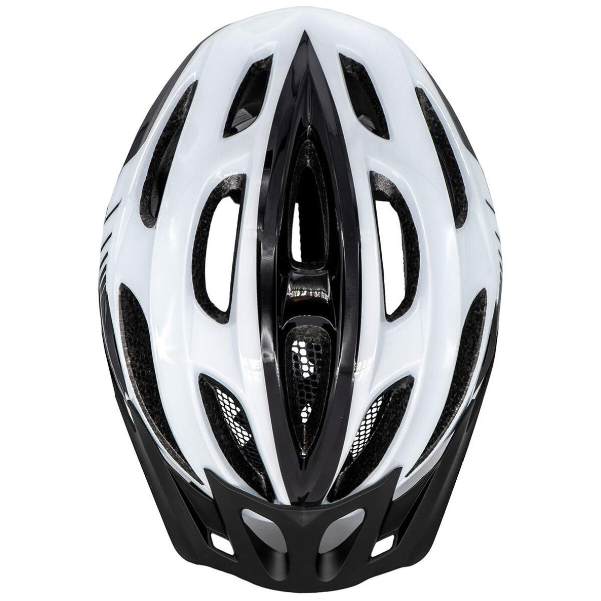 Fahrradhelm Master RD-10 Schwarz-Weiss - Herren und Damen 3/4