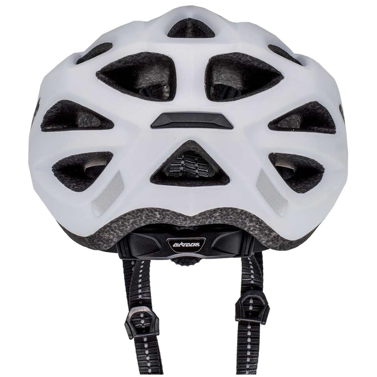 Fahrradhelm Savage KJ-201 Weiss Matt - Herren und Damen 3/4