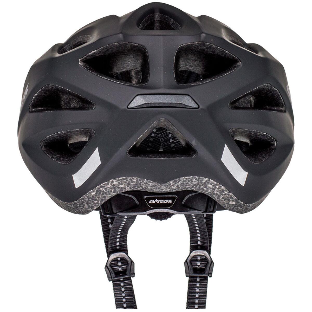 Fahrradhelm Savage KJ-201 Schwarz Matt - Herren und Damen 3/4