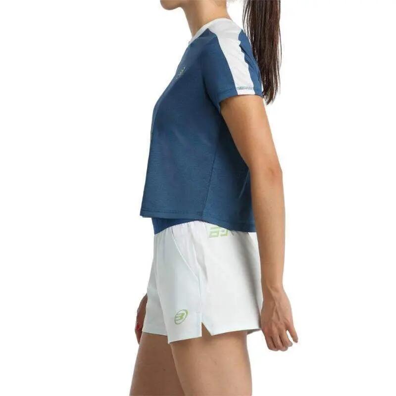 T-shirt - Padel - Donna - Leggera e traspirante - Bilma - Blu denim 2/5