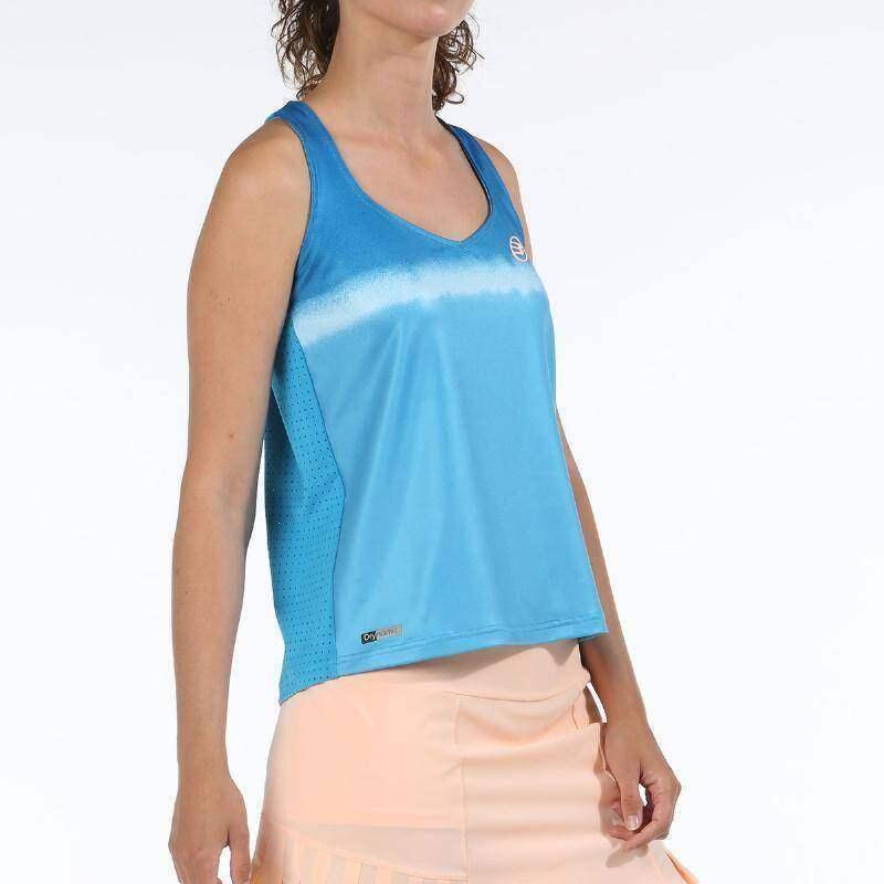 Camiseta Bullpadel Eguz Cyan 3/5