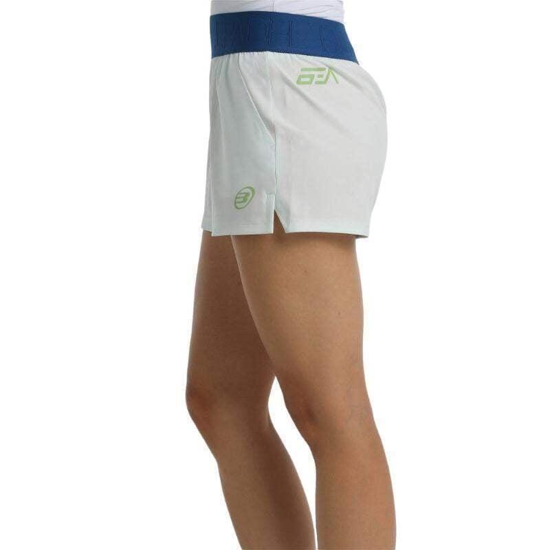 Short femme Bullpadel Berbi GLACE taille élastique large 2/5