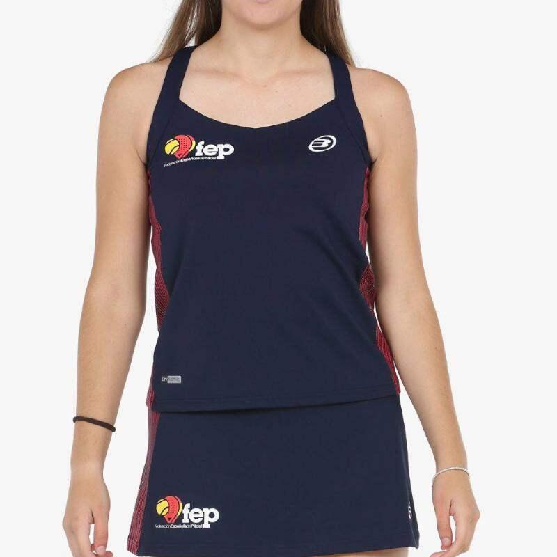 BULLPADEL T-shirt Bullpadel FEP Exima Azul Marinho