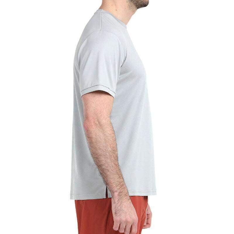T-Shirt Bullpadel Useme Cinzento Perla Bicolor 2/5
