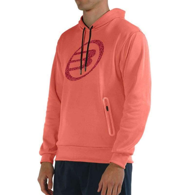 Felpa Uomo Bullpadel Coral Magnet con Cappuccio 3/5