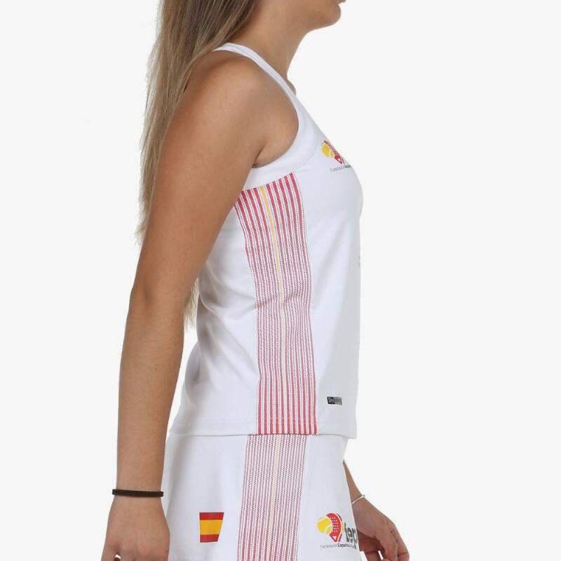 Camiseta Bullpadel FEP Exima Blanco 2/5