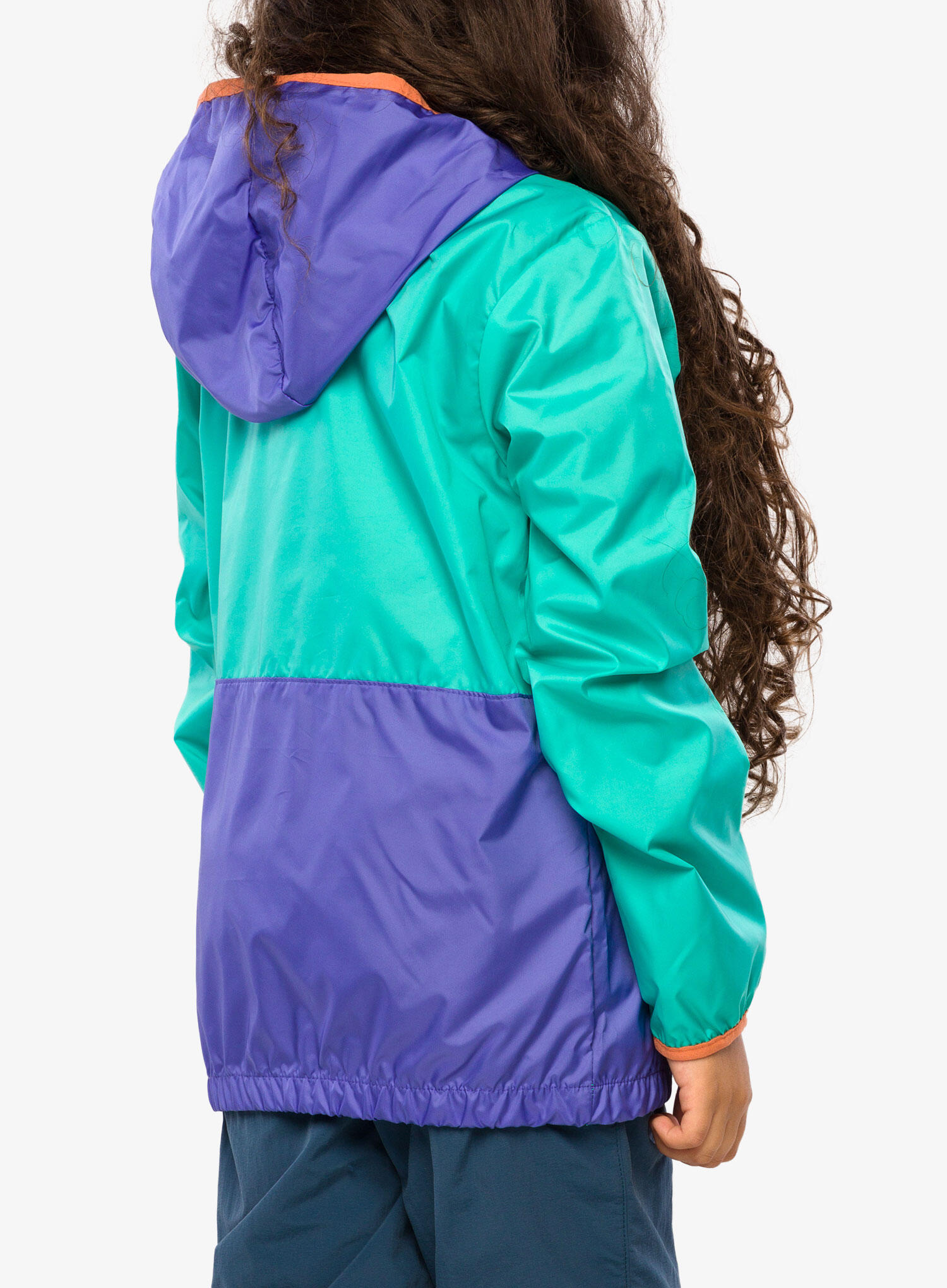 Kurtka wiatrówka dziewczęca Columbia Back Bowl Hooded Windbreaker 2/7