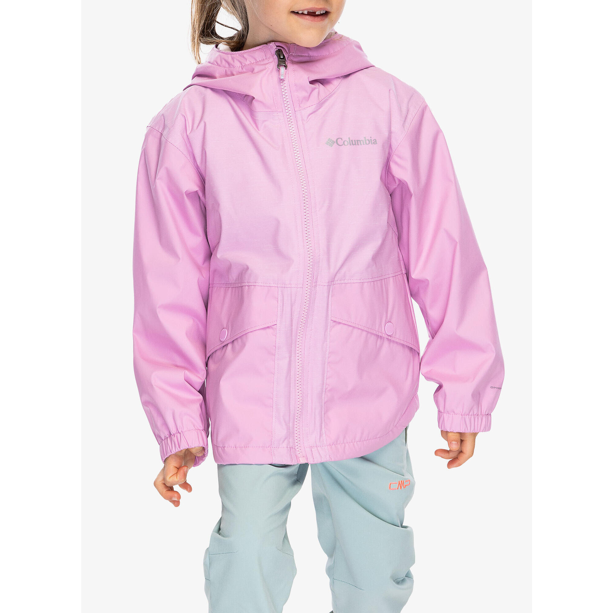 Kurtka przeciwdeszczowa dziecięca Columbia Rainy Trails Fleece Lined Jacket