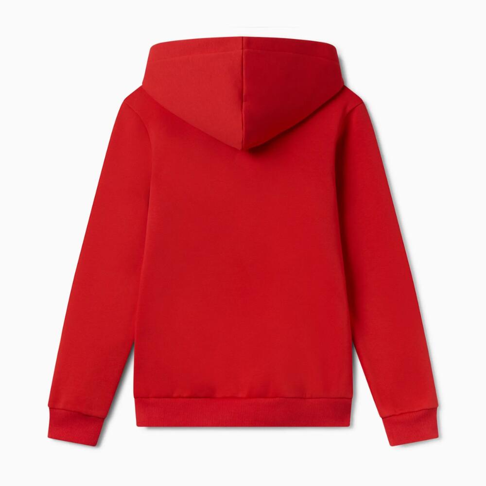Maglia e felpa per bambino Puma Ess graphic hoodie Rosso 2/2