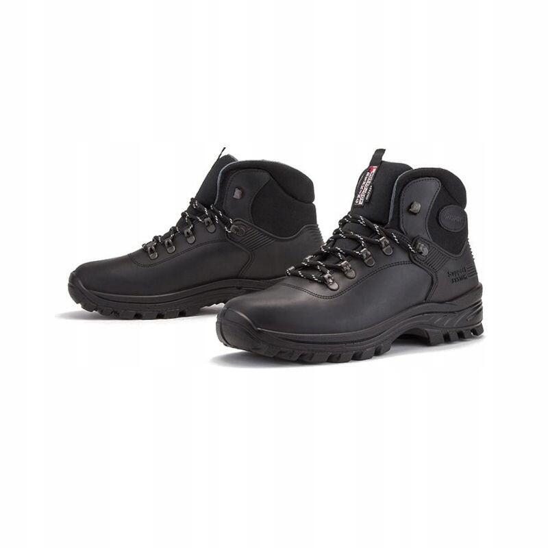 Sapatos para caminhadas / trekking para homens / masculino Grisport CZARNY 6/6