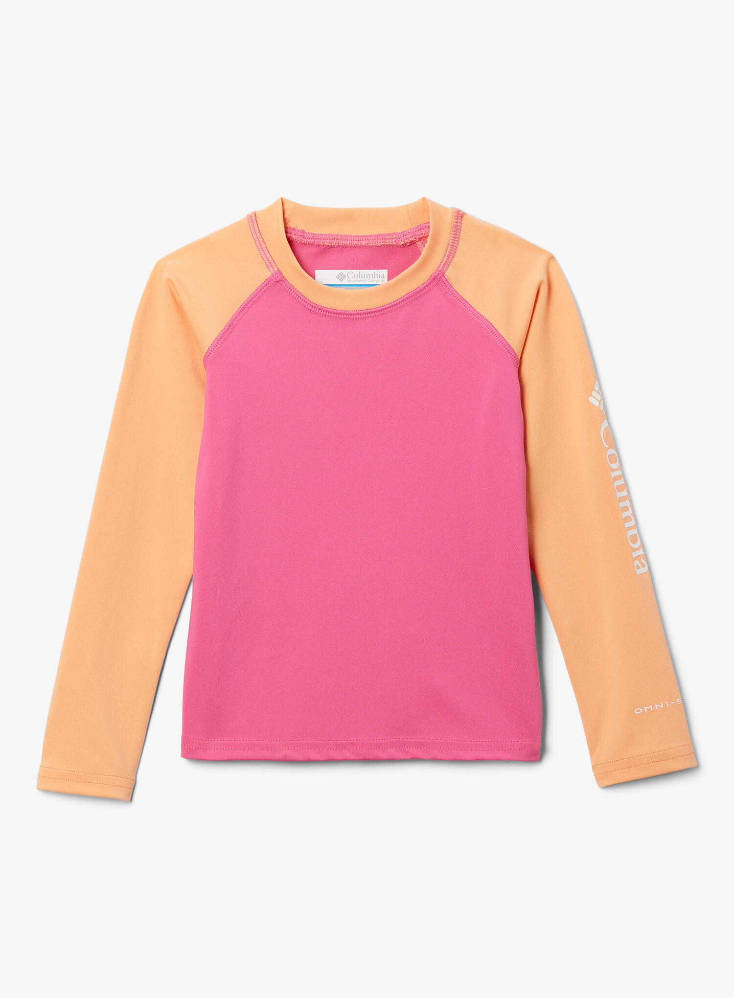 Bluza szybkoschnąca dziecięca Columbia Sandy Shores Long Sleeve Sunguard 1/2