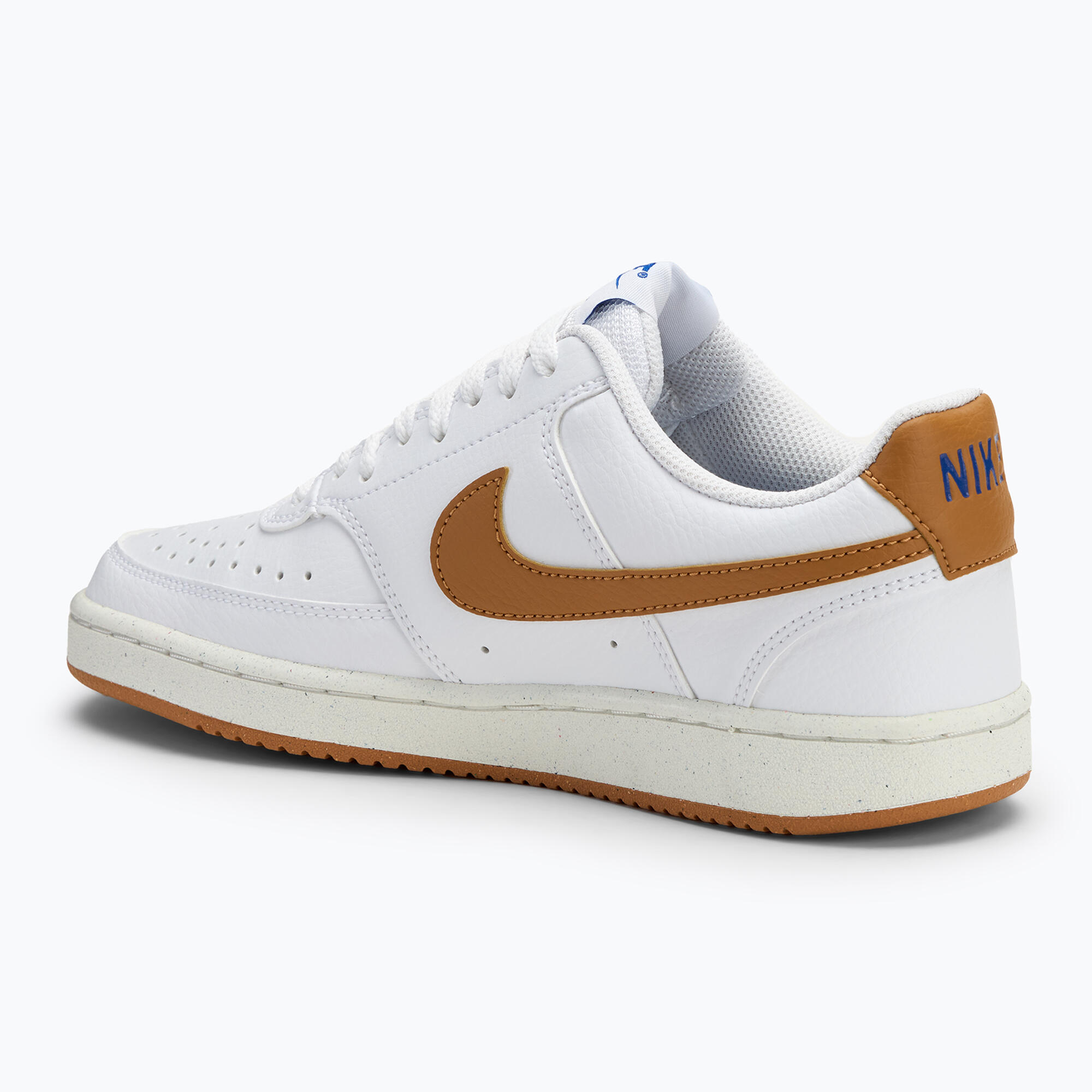 Nike Court Vision Tenis Nike Feminino Branco Com Dourado Tênis