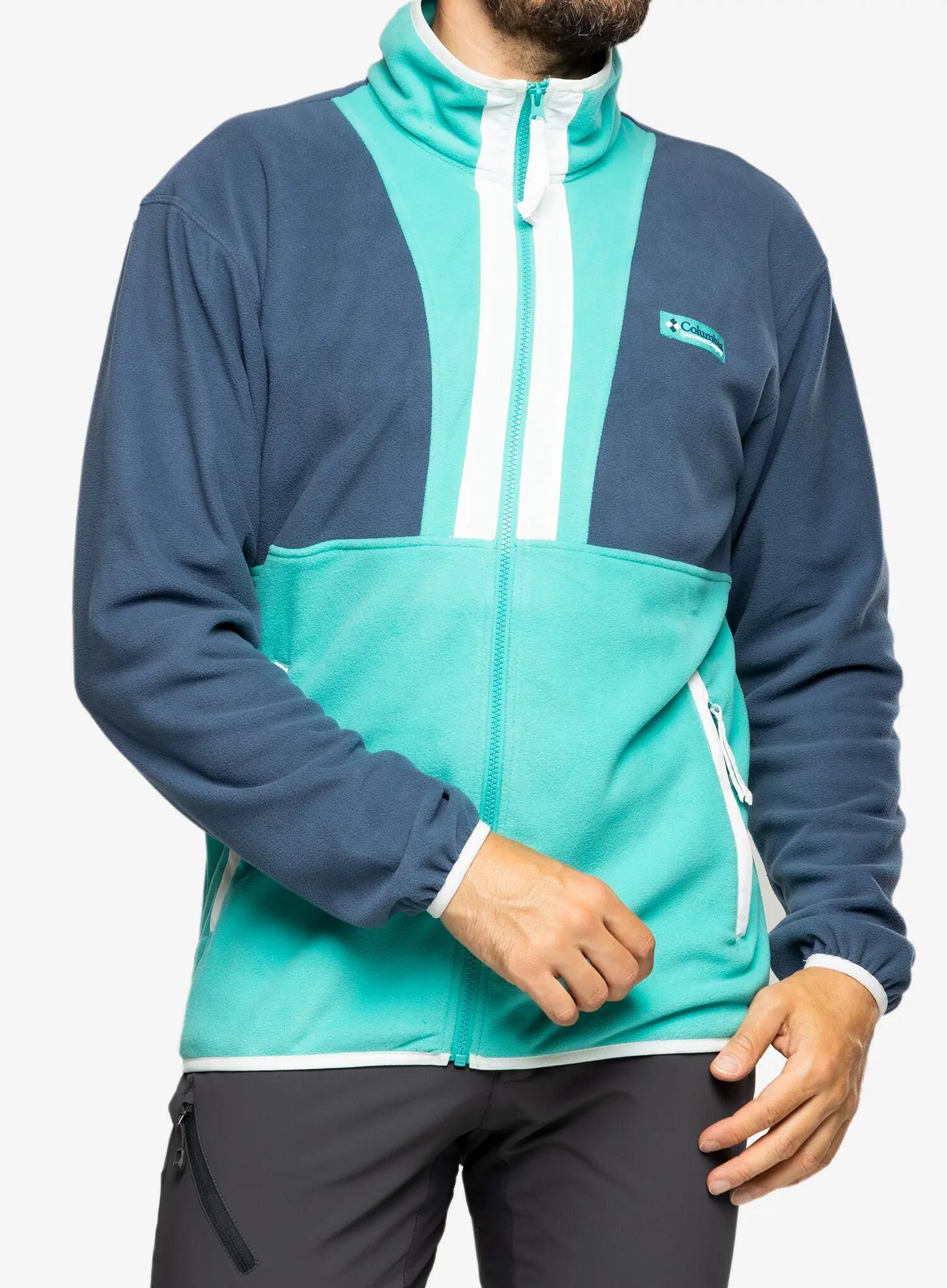 Bluza polarowa męska Columbia Back Bowl Fleece Lightweight 3/7
