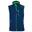 Gilet enfant Trollfjord déperlant bleu marine/vert clair