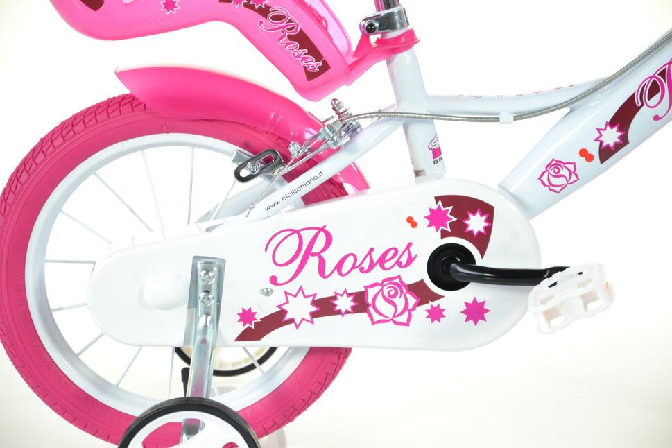 Rower dziecięcy SCH ROSES 14″ z akcesoriami