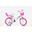 SCH ROSES 14″, vélo pour enfants, avec accessoires