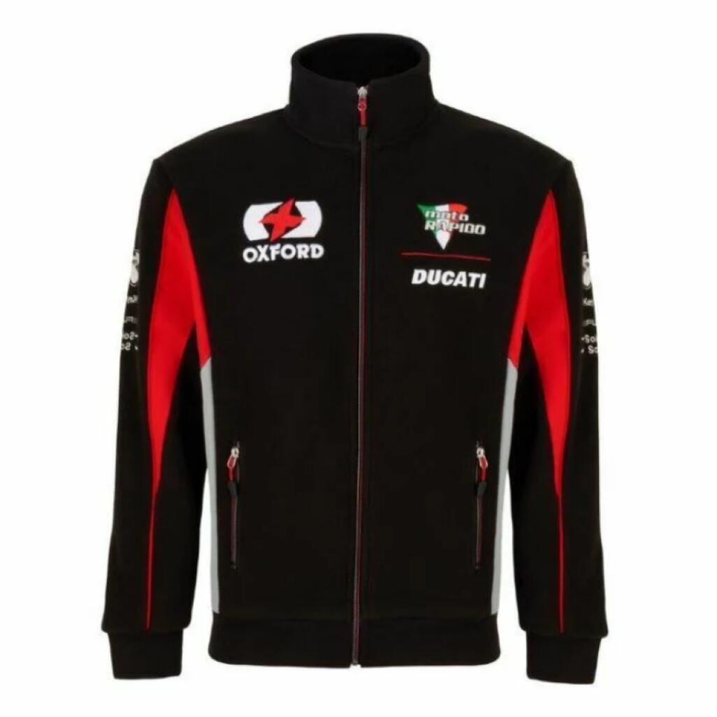 Ducati Racing Men's Jacket Moto GP Oxford Moto Rapido Full Zip 2/3